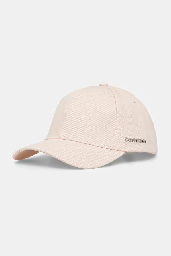 Calvin Klein Bombažna bejzbolska kapa Calvin Klein