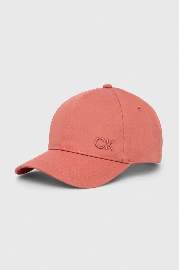 Calvin Klein Bombažna bejzbolska kapa Calvin Klein
