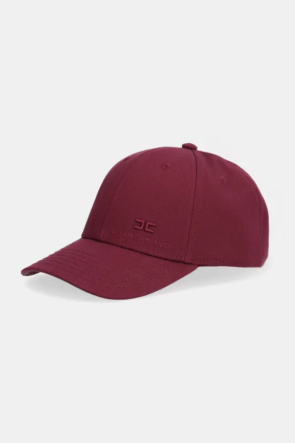 Elisabetta Franchi Bombažna bejzbolska kapa Elisabetta Franchi