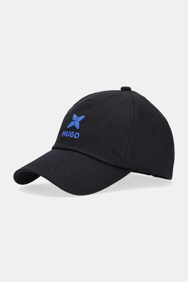 HUGO Blue Bombažna bejzbolska kapa Hugo Blue Jinko-Star