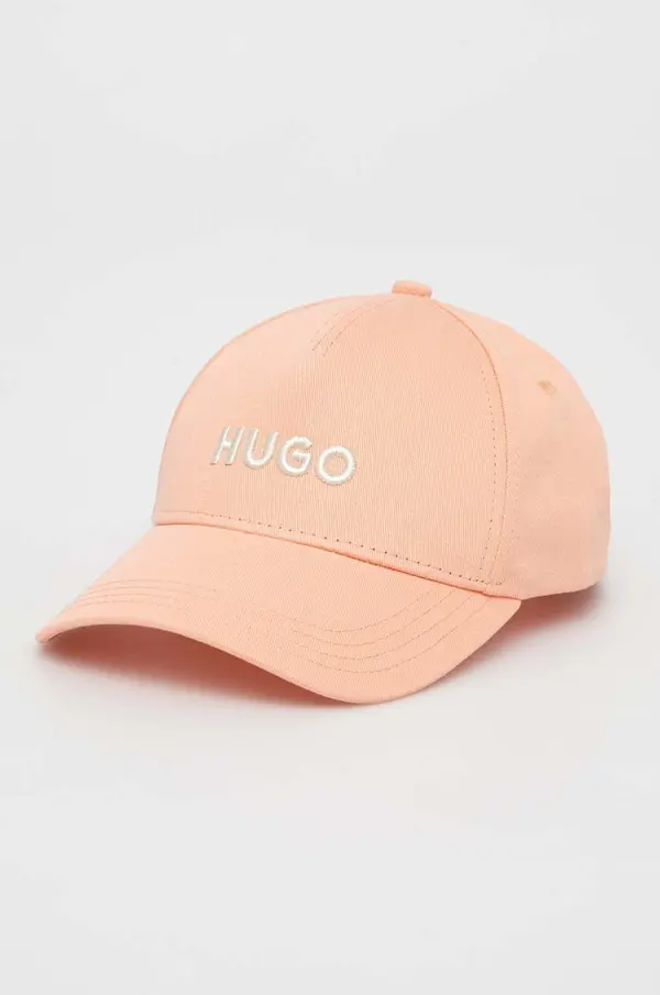 HUGO Bombažna bejzbolska kapa HUGO