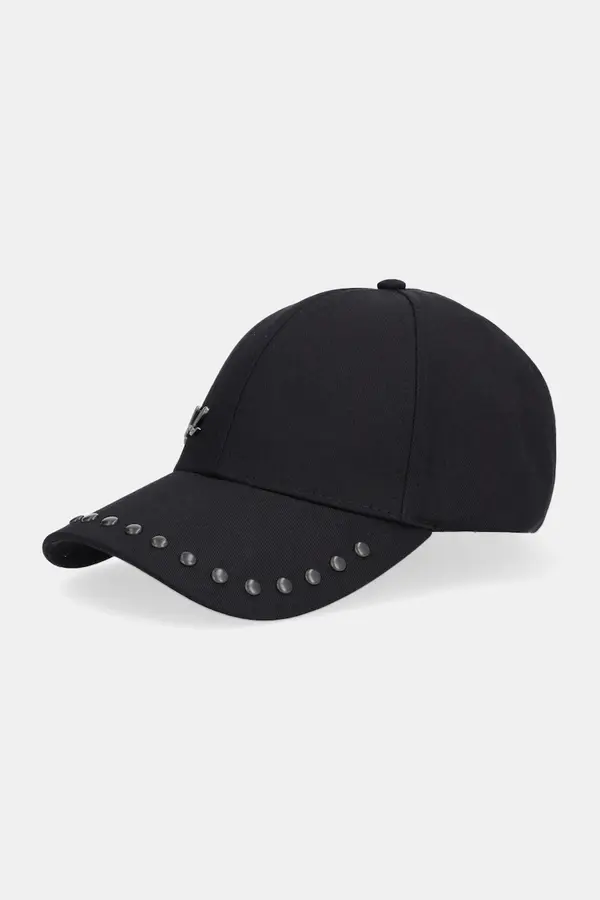 Karl Lagerfeld Bombažna bejzbolska kapa Karl Lagerfeld K/SIGNATURE