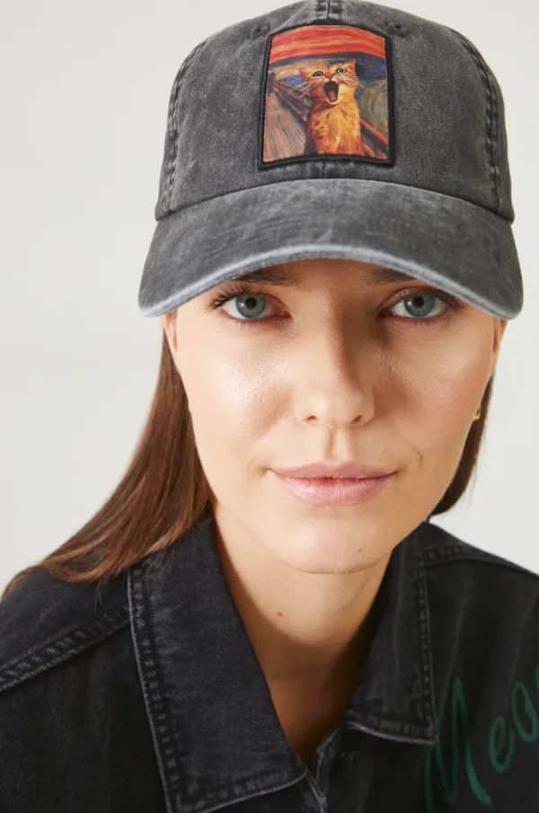 Medicine Bombažna bejzbolska kapa Medicine črna barva