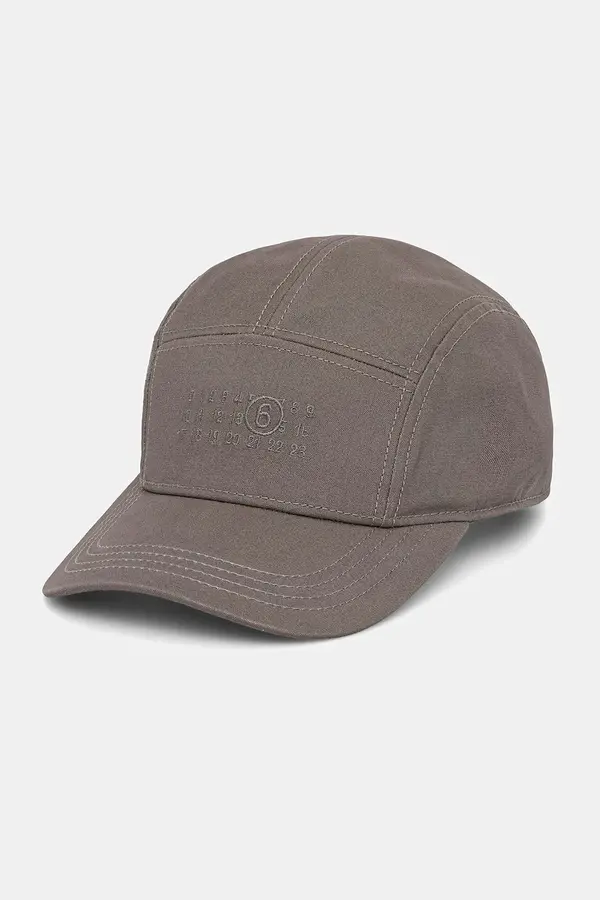 MM6 Maison Margiela Bombažna bejzbolska kapa MM6 Maison Margiela