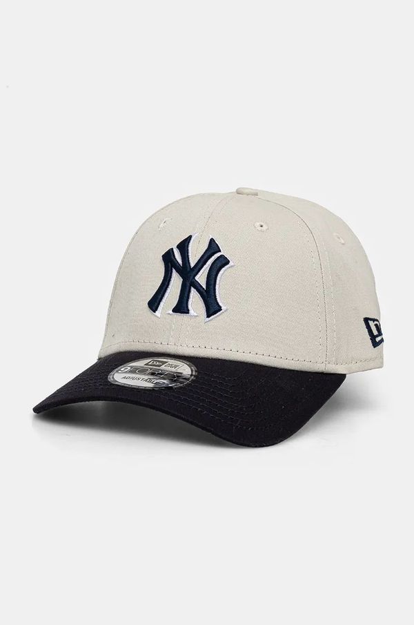 New Era Bombažna bejzbolska kapa New Era NEW YORK YANKEES mornarsko modra barva, 60565353