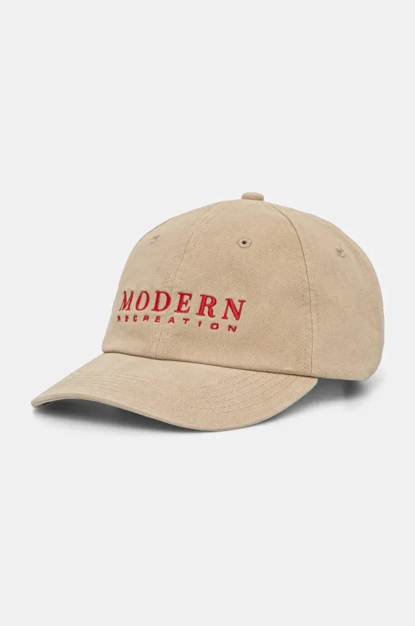 P.E Nation Bombažna bejzbolska kapa P.E Nation Unwind zelena barva, 251A131