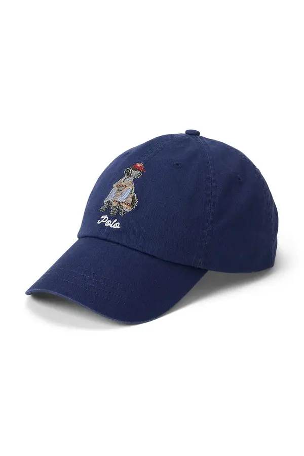 Polo Ralph Lauren Bombažna bejzbolska kapa Polo Ralph Lauren