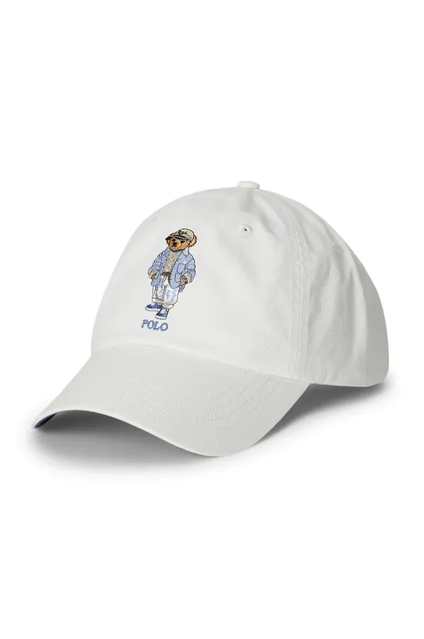 Polo Ralph Lauren Bombažna bejzbolska kapa Polo Ralph Lauren bež barva, 710963775