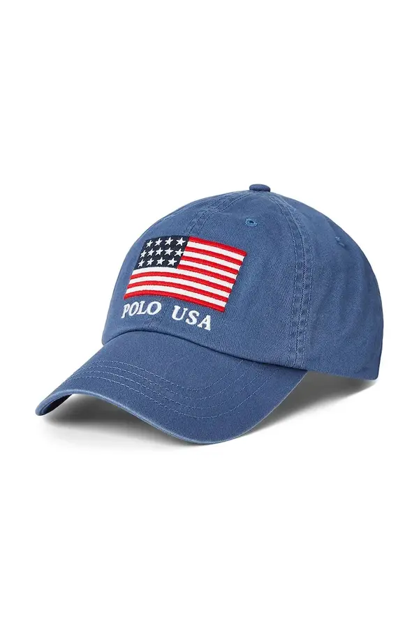 Polo Ralph Lauren Bombažna bejzbolska kapa Polo Ralph Lauren