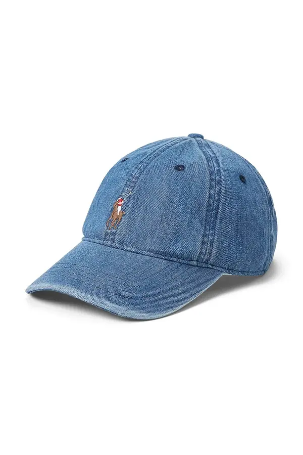 Polo Ralph Lauren Bombažna bejzbolska kapa Polo Ralph Lauren