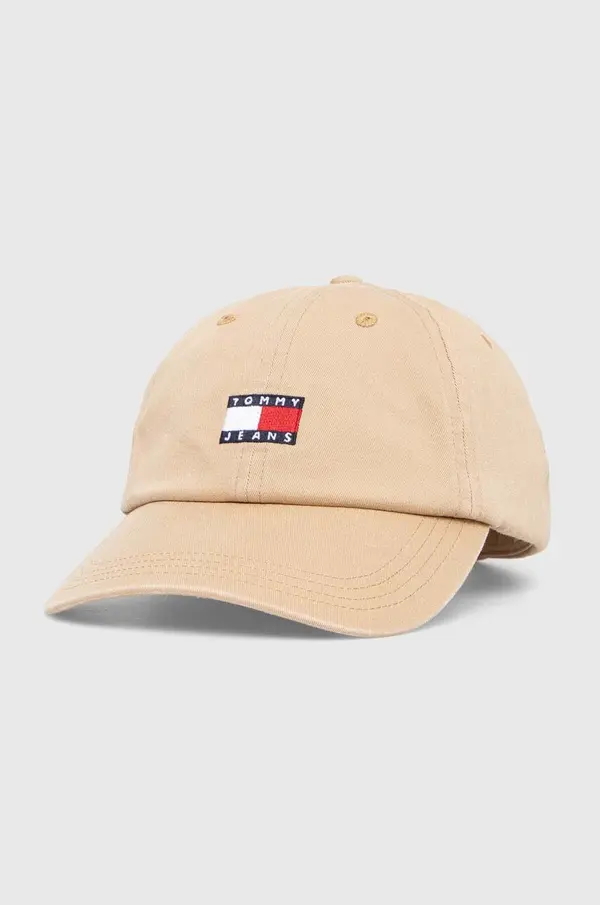 Tommy Jeans Bombažna bejzbolska kapa Tommy Jeans