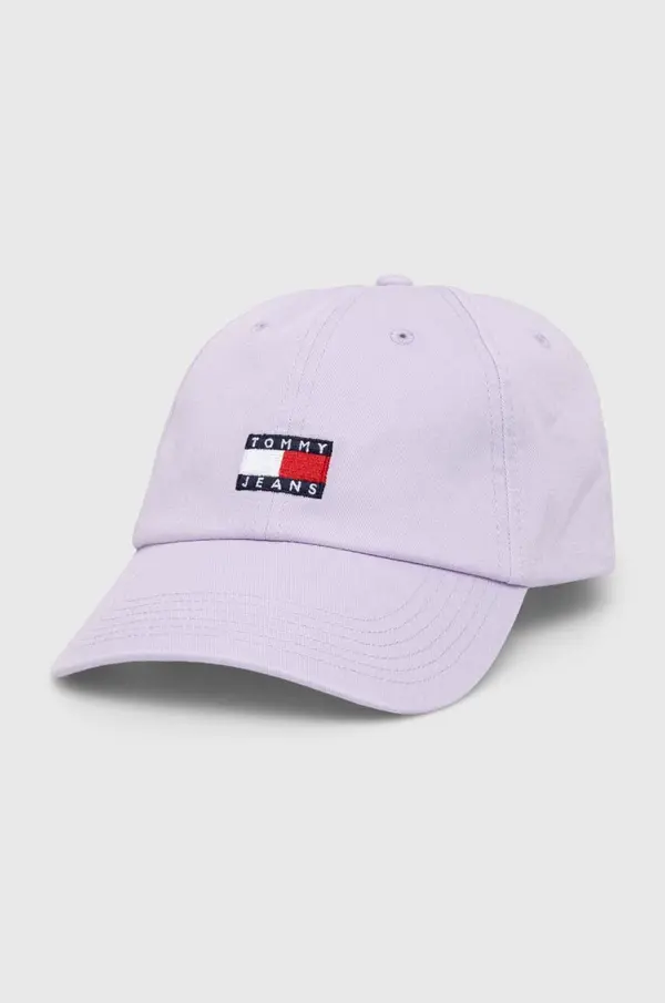 Tommy Jeans Bombažna bejzbolska kapa Tommy Jeans