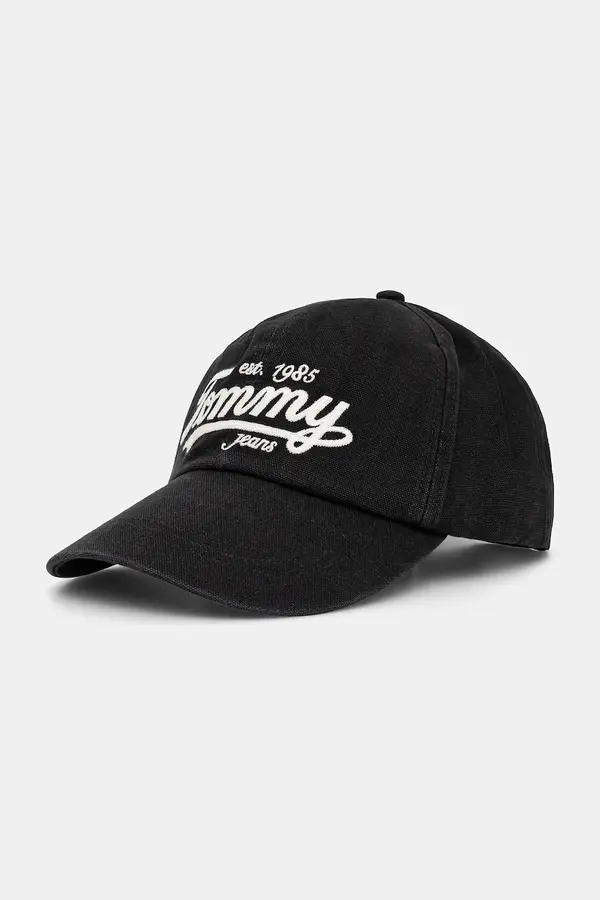 Tommy Jeans Bombažna bejzbolska kapa Tommy Jeans