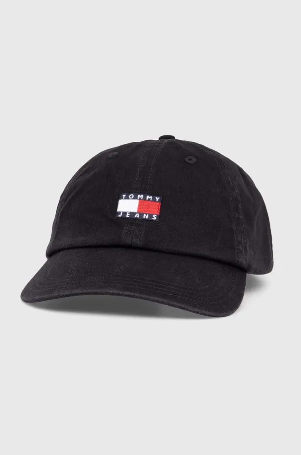 Tommy Jeans Bombažna bejzbolska kapa Tommy Jeans