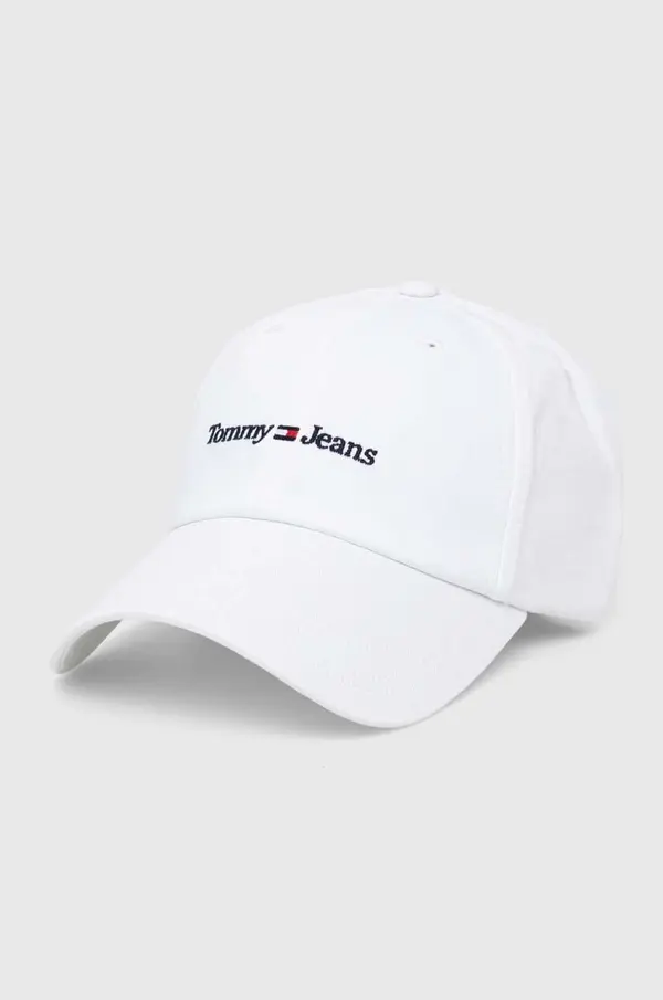 Tommy Jeans Bombažna bejzbolska kapa Tommy Jeans