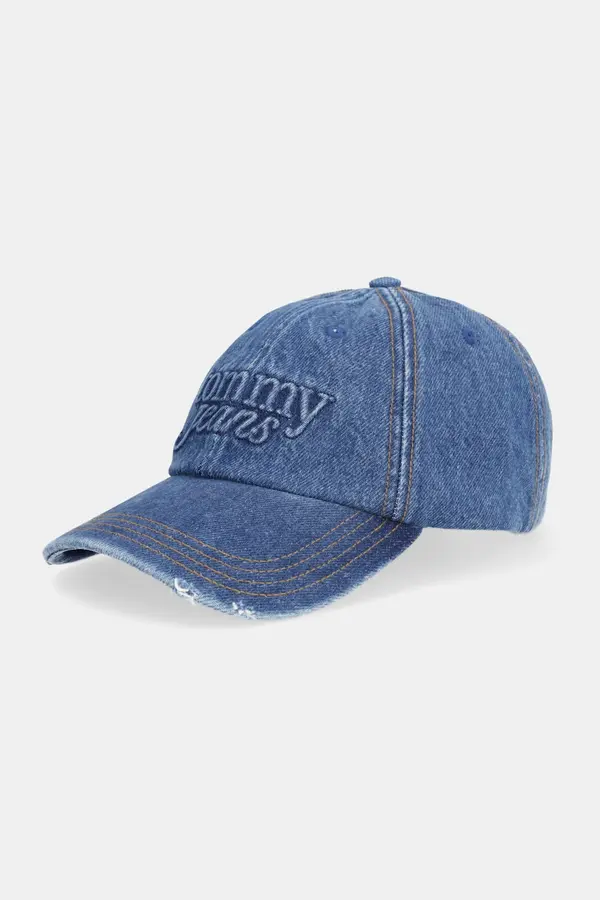 Tommy Jeans Bombažna bejzbolska kapa Tommy Jeans