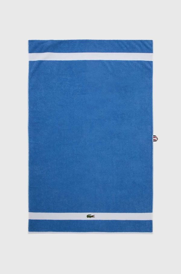 Lacoste Bombažna brisača Lacoste L Casual Aérien 90 x 150 cm