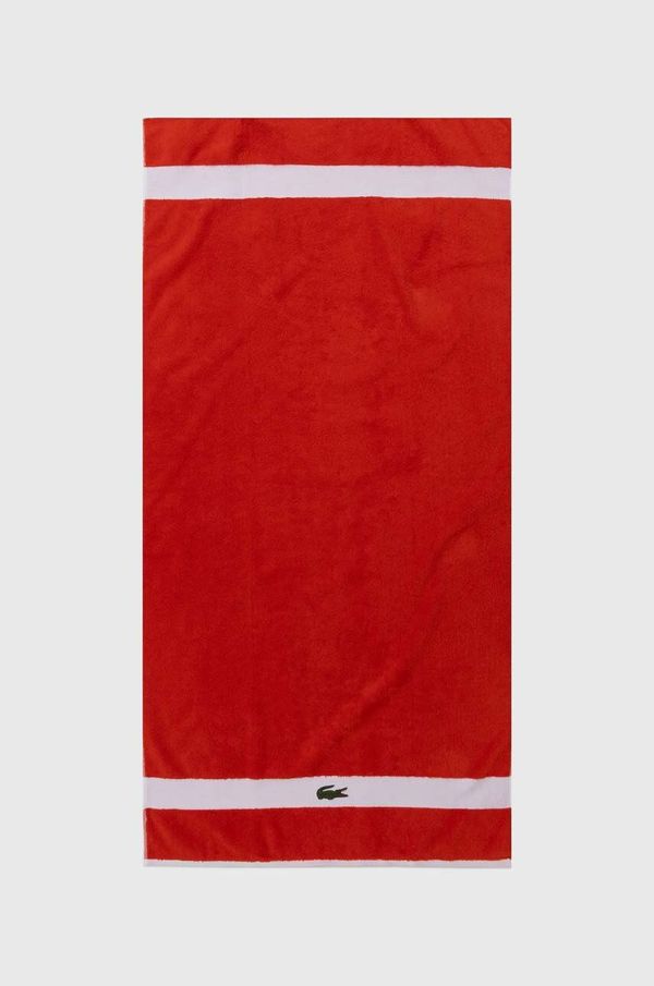 Lacoste Bombažna brisača Lacoste L Casual Glaieul 70 x 140 cm