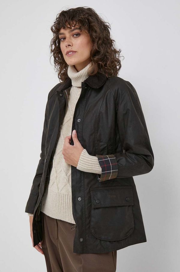 Barbour Bombažna jakna Barbour rjava barva