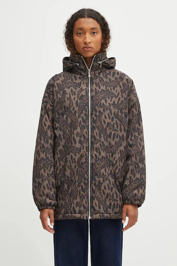 Fiorucci Bombažna jakna Fiorucci Nylon Banimalier Print Zip Up