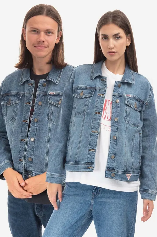 Guess Originals Bombažna jakna iz jeansa Guess Originals