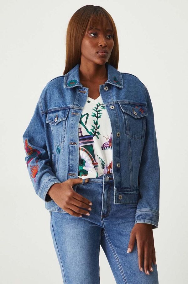 Medicine Bombažna jakna iz jeansa Medicine ženska