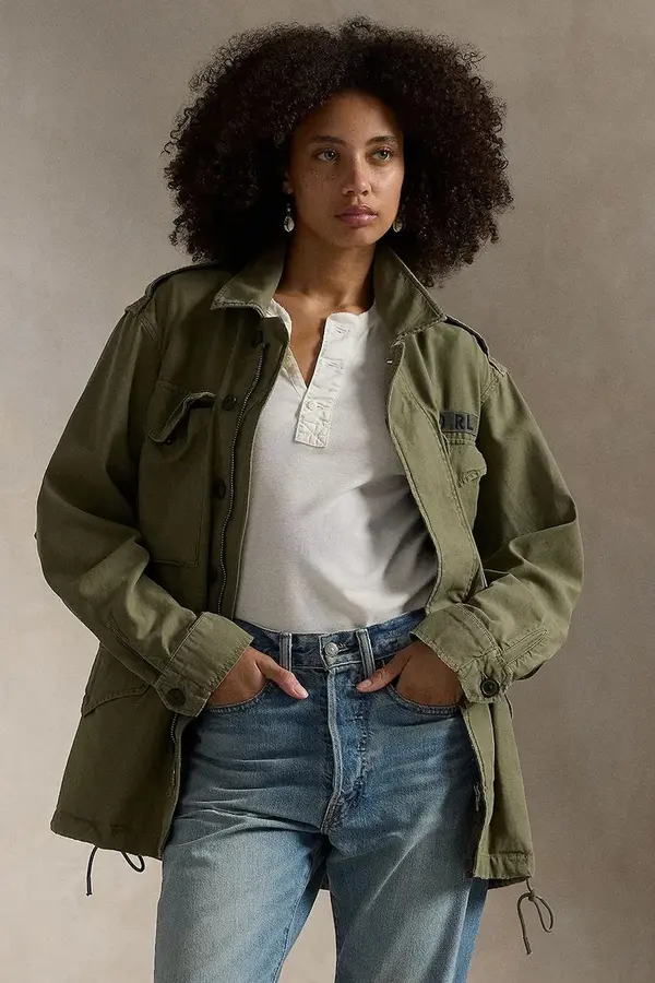 Polo Ralph Lauren Bombažna jakna Polo Ralph Lauren M51 FLD