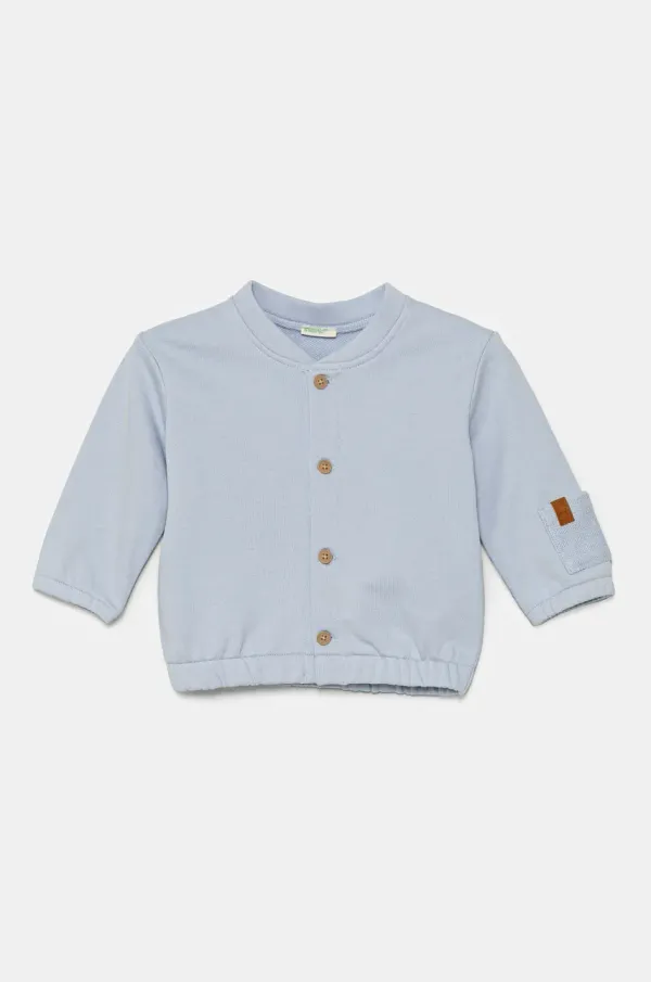 United Colors of Benetton Bombažna jakna za dojenčka United Colors of Benetton 3LAXA501H