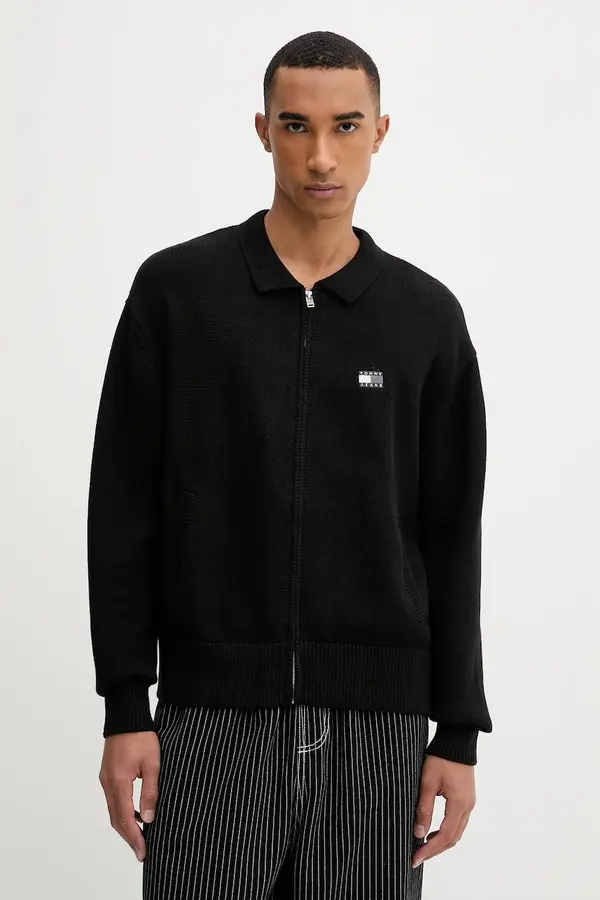 Tommy Jeans Bombažna jopica Tommy Jeans