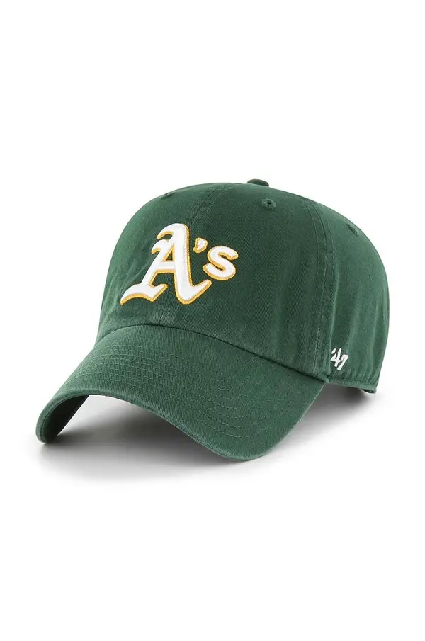 47 brand Bombažna kapa 47 brand MLB Oakland Athletics