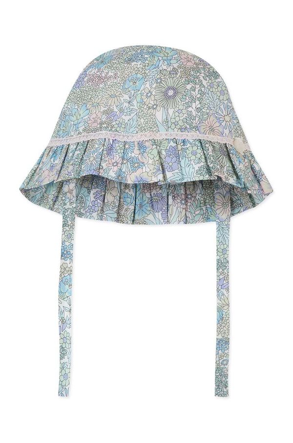 TARTINE ET CHOCOLAT Bombažna kapa za dojenčke Tartine et Chocolat turkizna barva