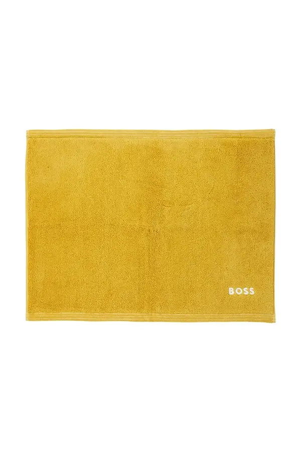 BOSS Bombažna kopalniška preproga BOSS EDGE Citrus 50 x 70 cm