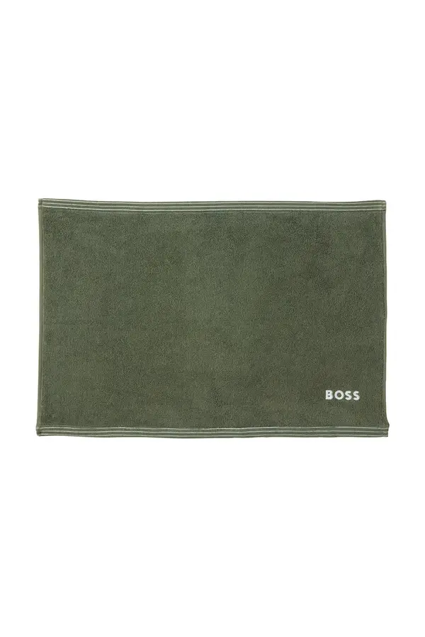 BOSS Bombažna kopalniška preproga BOSS EDGE Lichen 50 x 70 cm