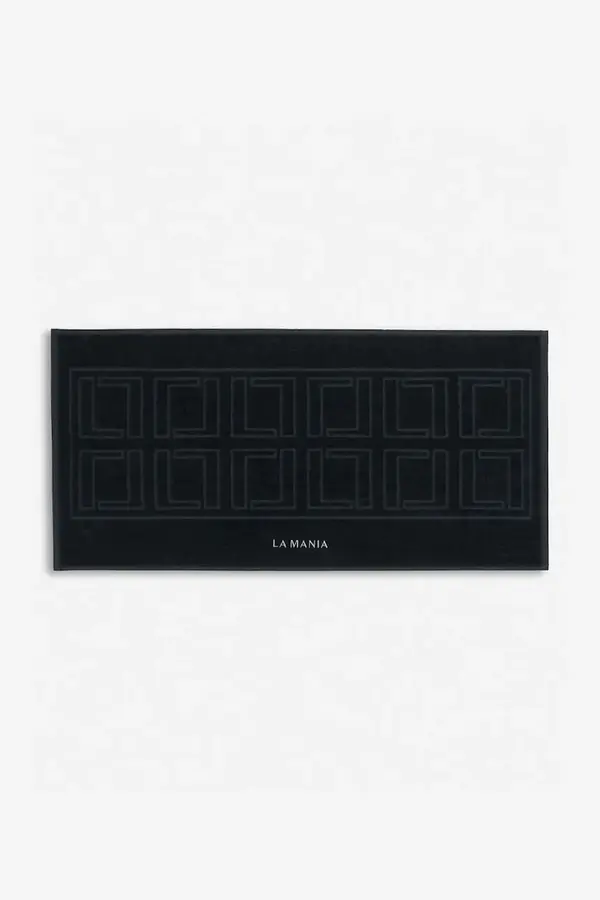La Mania Bombažna kopalniška preproga La Mania Mono Mania 50 x 100 cm