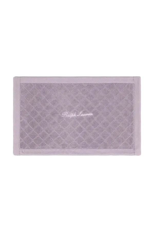 Ralph Lauren Bombažna kopalniška preproga Ralph Lauren DULANEY Lilac 50 x 80 cm