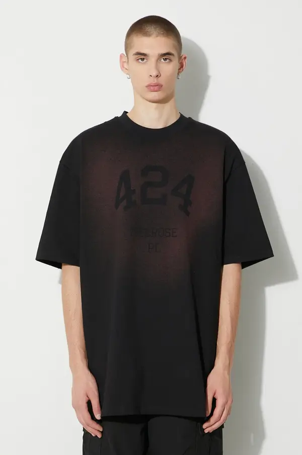 424 Bombažna kratka majica 424