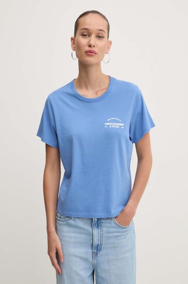 Abercrombie & Fitch Bombažna kratka majica Abercrombie & Fitch ženska, KI157-4307