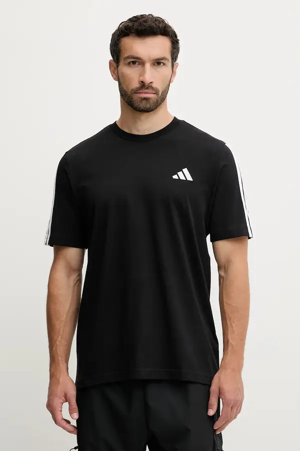 adidas Bombažna kratka majica adidas 3-Stripes