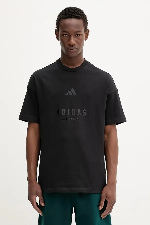 adidas Bombažna kratka majica adidas All SZN