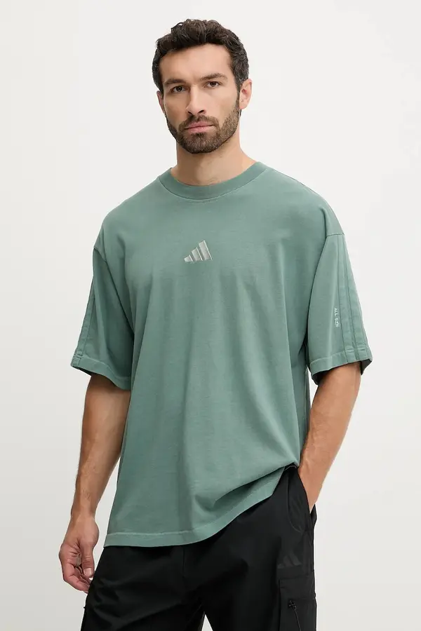 adidas Bombažna kratka majica adidas All SZN