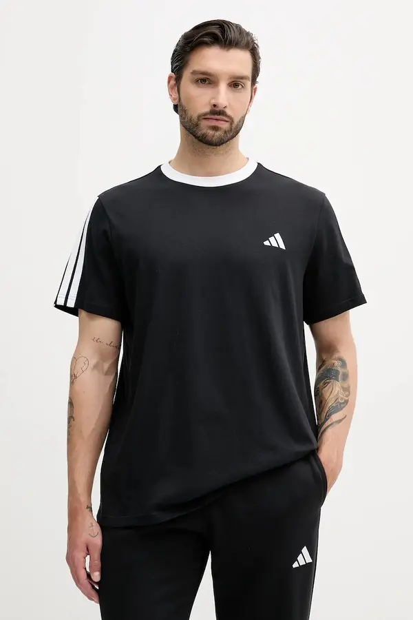 adidas Bombažna kratka majica adidas Essentials 3-stripes