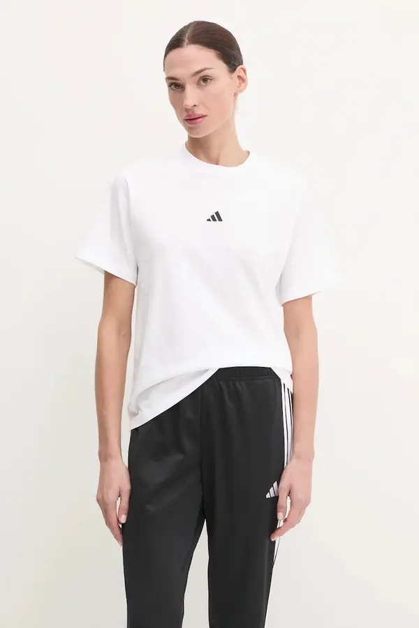 adidas Bombažna kratka majica adidas Essentials