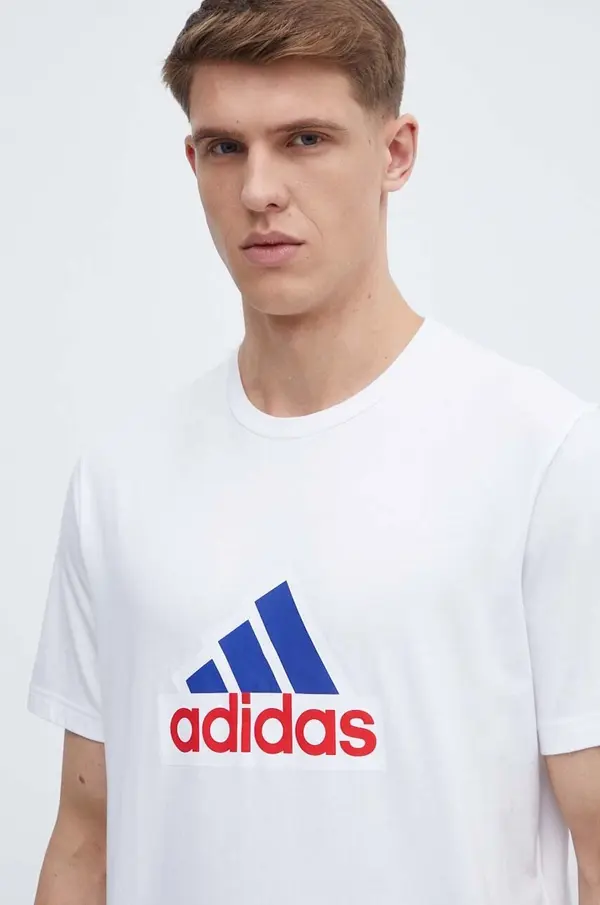 adidas Bombažna kratka majica adidas