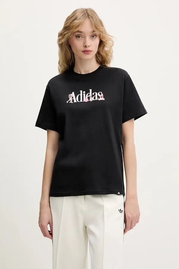 adidas Bombažna kratka majica adidas Soft Sports