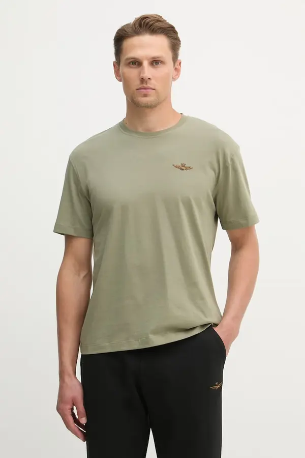 Aeronautica Militare Bombažna kratka majica Aeronautica Militare
