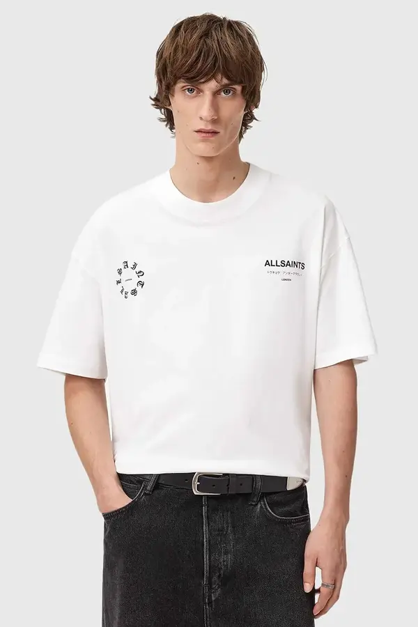AllSaints Bombažna kratka majica AllSaints