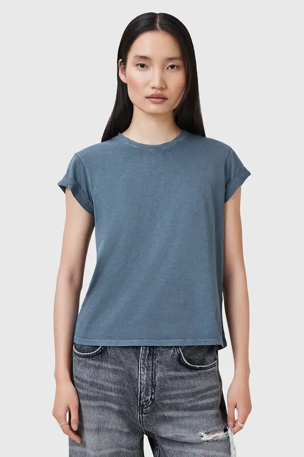 AllSaints Bombažna kratka majica AllSaints ANNA