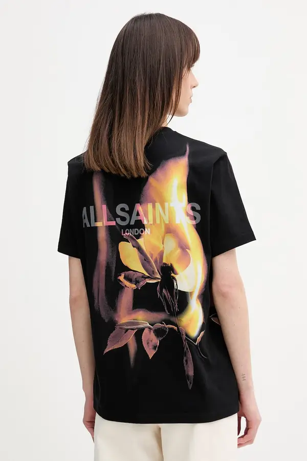 AllSaints Bombažna kratka majica AllSaints BLAZE