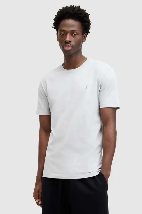 AllSaints Bombažna kratka majica AllSaints BRACE SS CREW