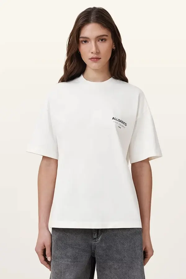 AllSaints Bombažna kratka majica AllSaints